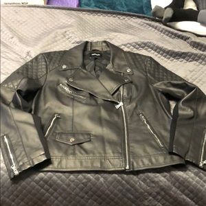 Express Moto Leather Jacket